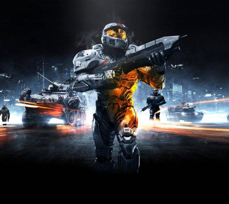 Battlefield, Halo HD Wallpaper Desktop Background