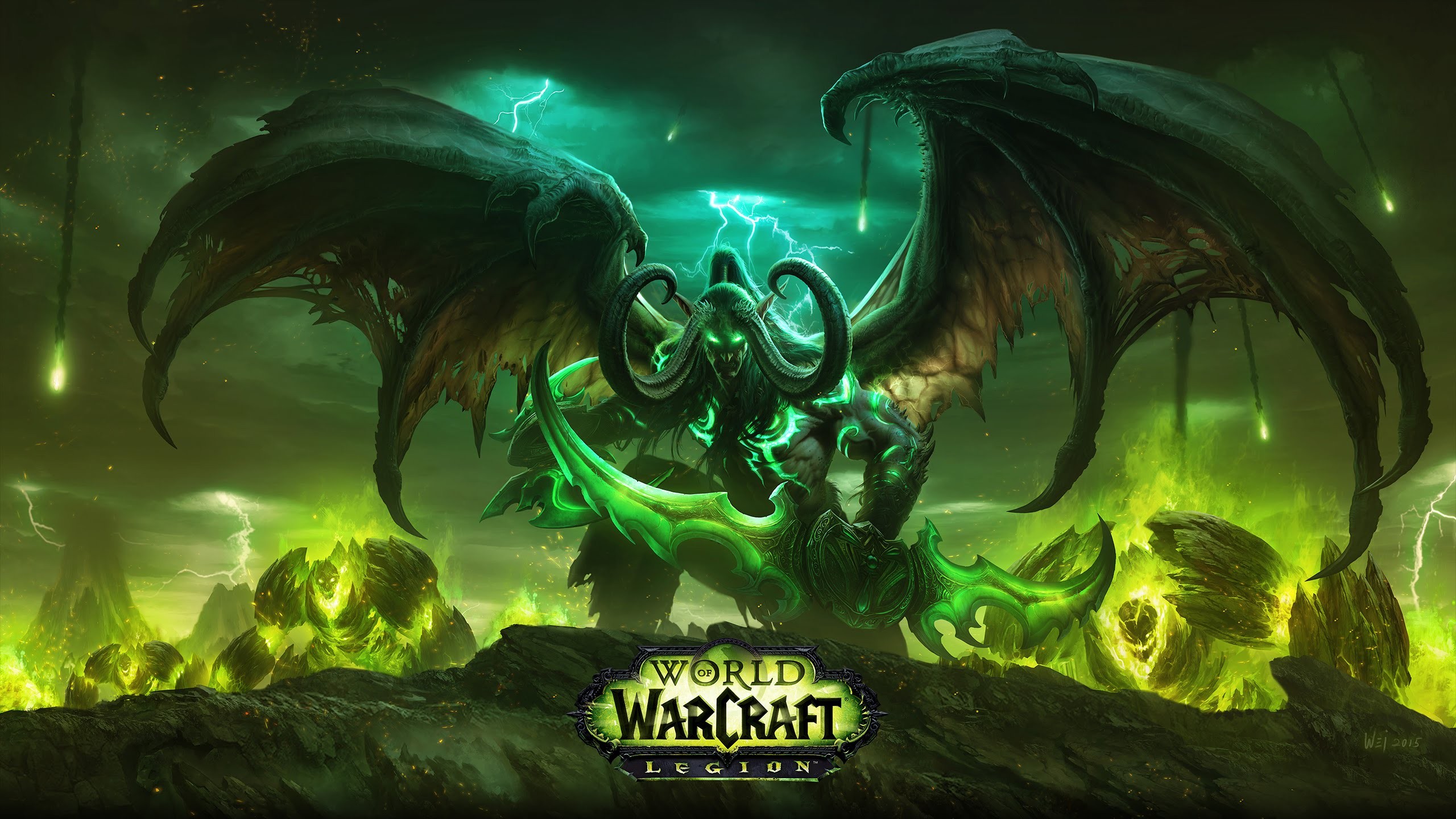 Illidan, World of Warcraft: Legion, World of Warcraft Legion, Illidan Stormrage, Demon Wallpaper