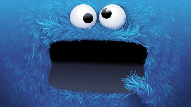 Cookie Monster, Digital art HD Wallpaper Desktop Background