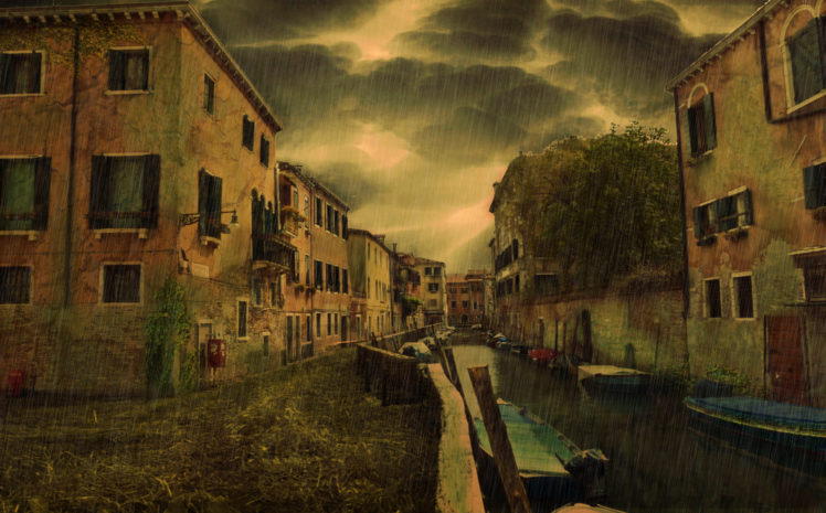 artwork, Venice HD Wallpaper Desktop Background