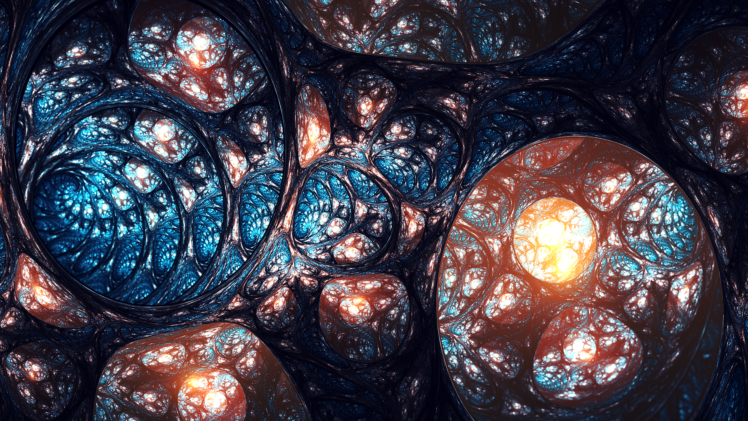 fractal, Abstract, Digital art, Artwork HD Wallpaper Desktop Background