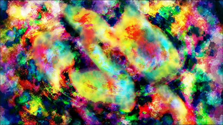 abstract, LSD, Trippy, Psychedelic, Space, Brightness HD Wallpaper Desktop Background