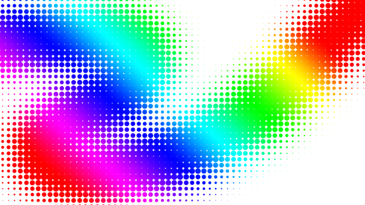 Halftone Pattern, Digital art, Graphic design HD Wallpaper Desktop Background
