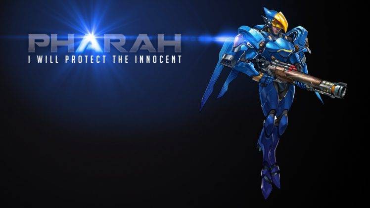 Pharah, Pharah (Overwatch), Blizzard Entertainment, Overwatch HD Wallpaper Desktop Background