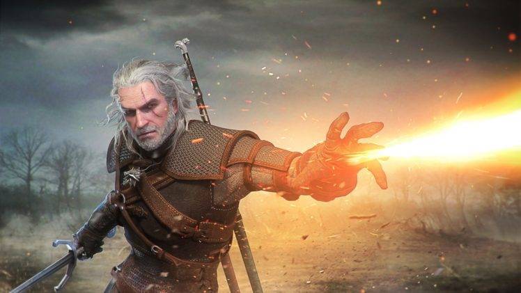 Geralt of Rivia, The Witcher HD Wallpaper Desktop Background