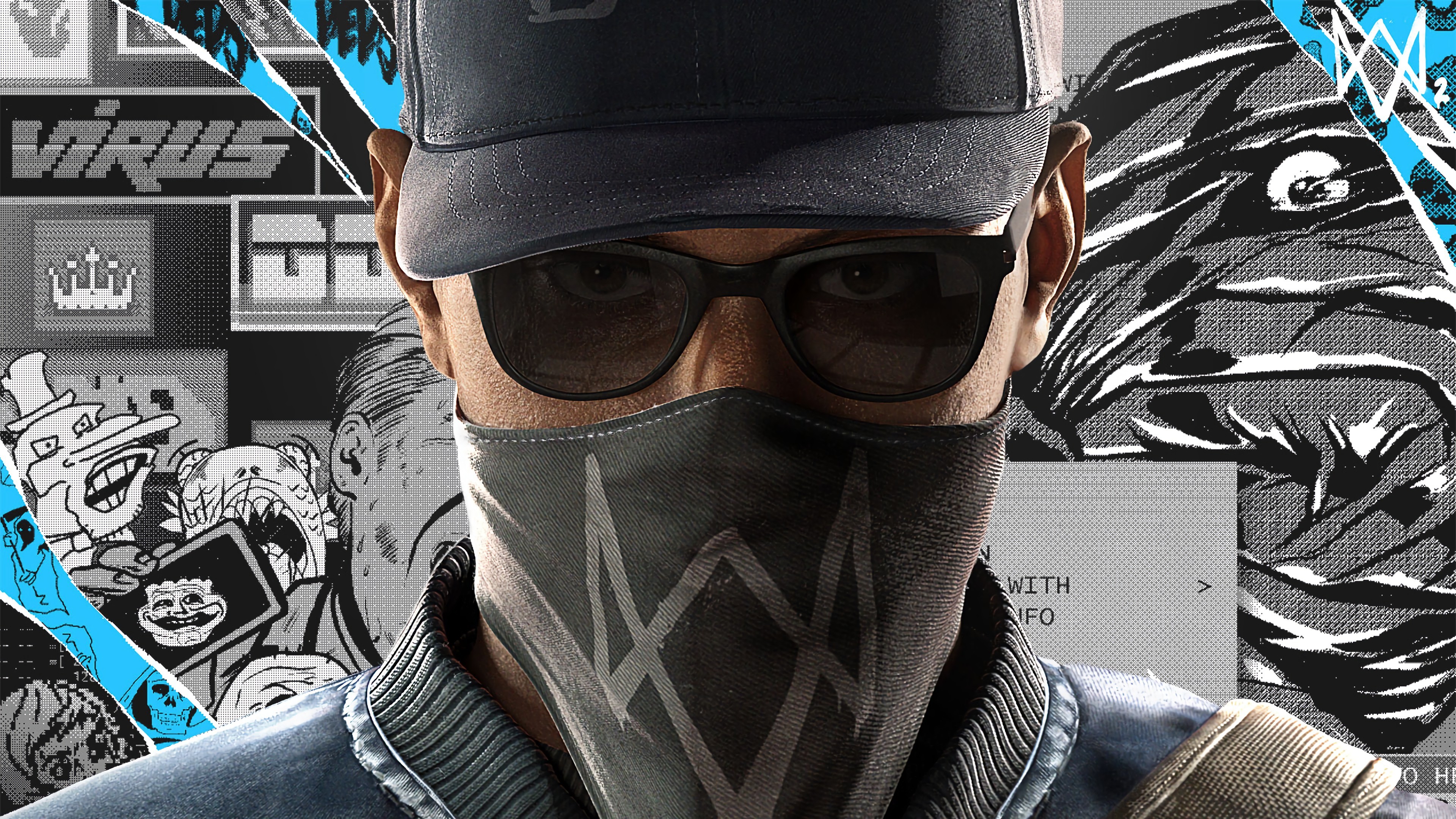 Marcus Holloway, Watch Dogs 2, Ubisoft, Video games Wallpaper