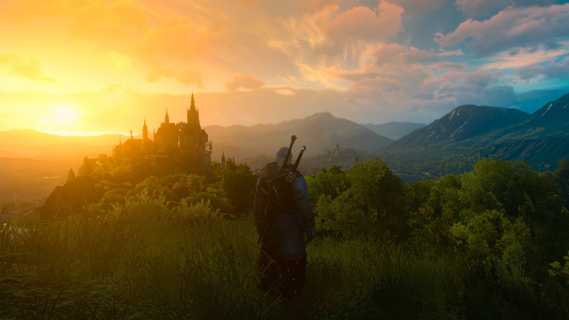 Geralt of Rivia, The Witcher 3: Wild Hunt, Video games, Screen shot