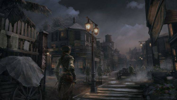 Assassins Creed III, New Orleans, Dusk, City, Assassins Creed, Video games, Assassins Creed: Liberation HD Wallpaper Desktop Background