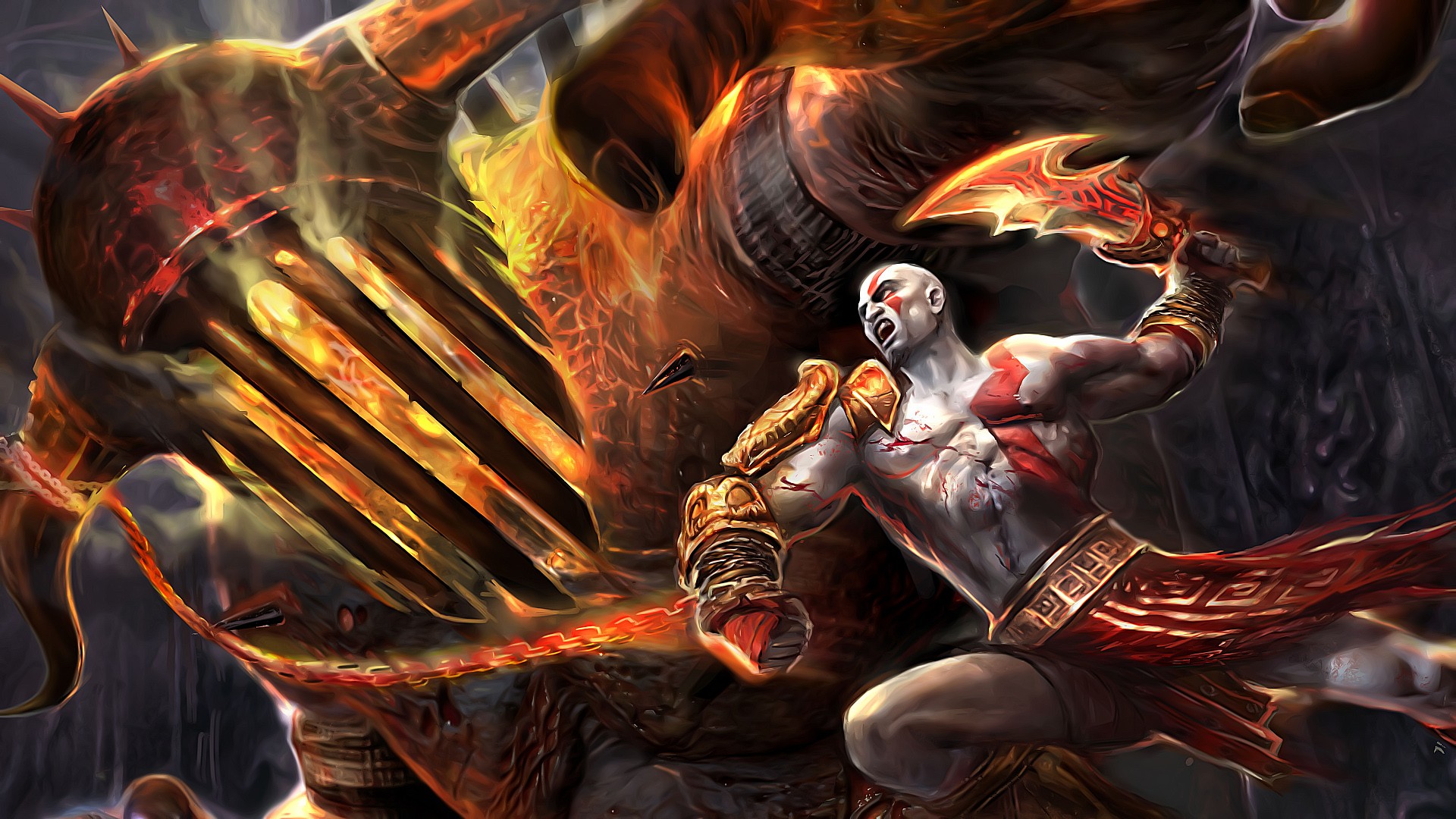 Kratos, God of War, Video games Wallpaper