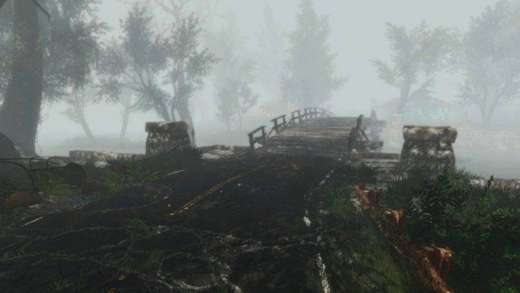 Fallout 4, Bethesda Softworks, Game Mod, Mist HD Wallpaper Desktop Background