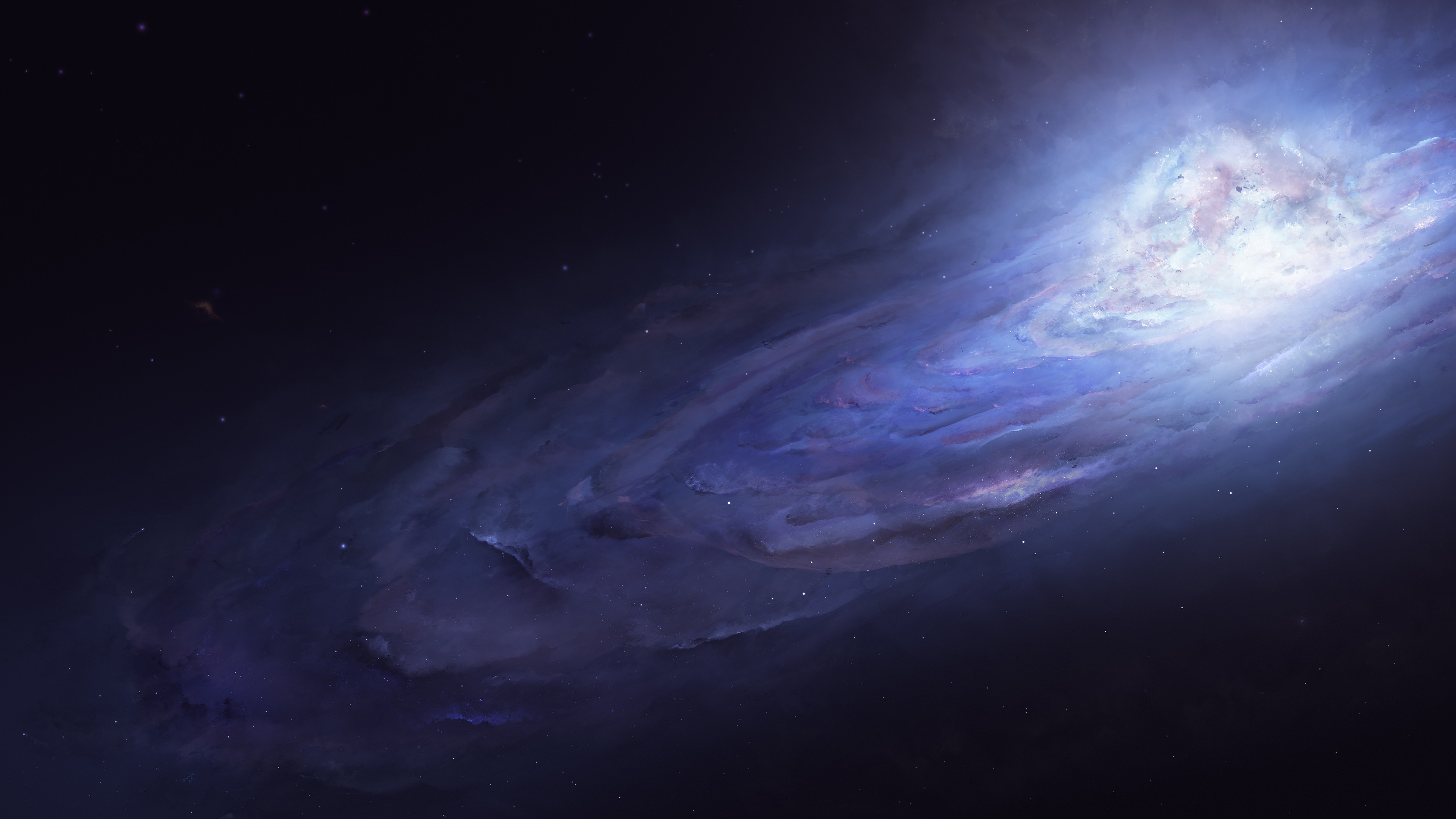Обои космос галактика Туманность Андромеды space galaxy Nebula Andromeda картинки на рабочий стол на тему Космос - скачать без смс