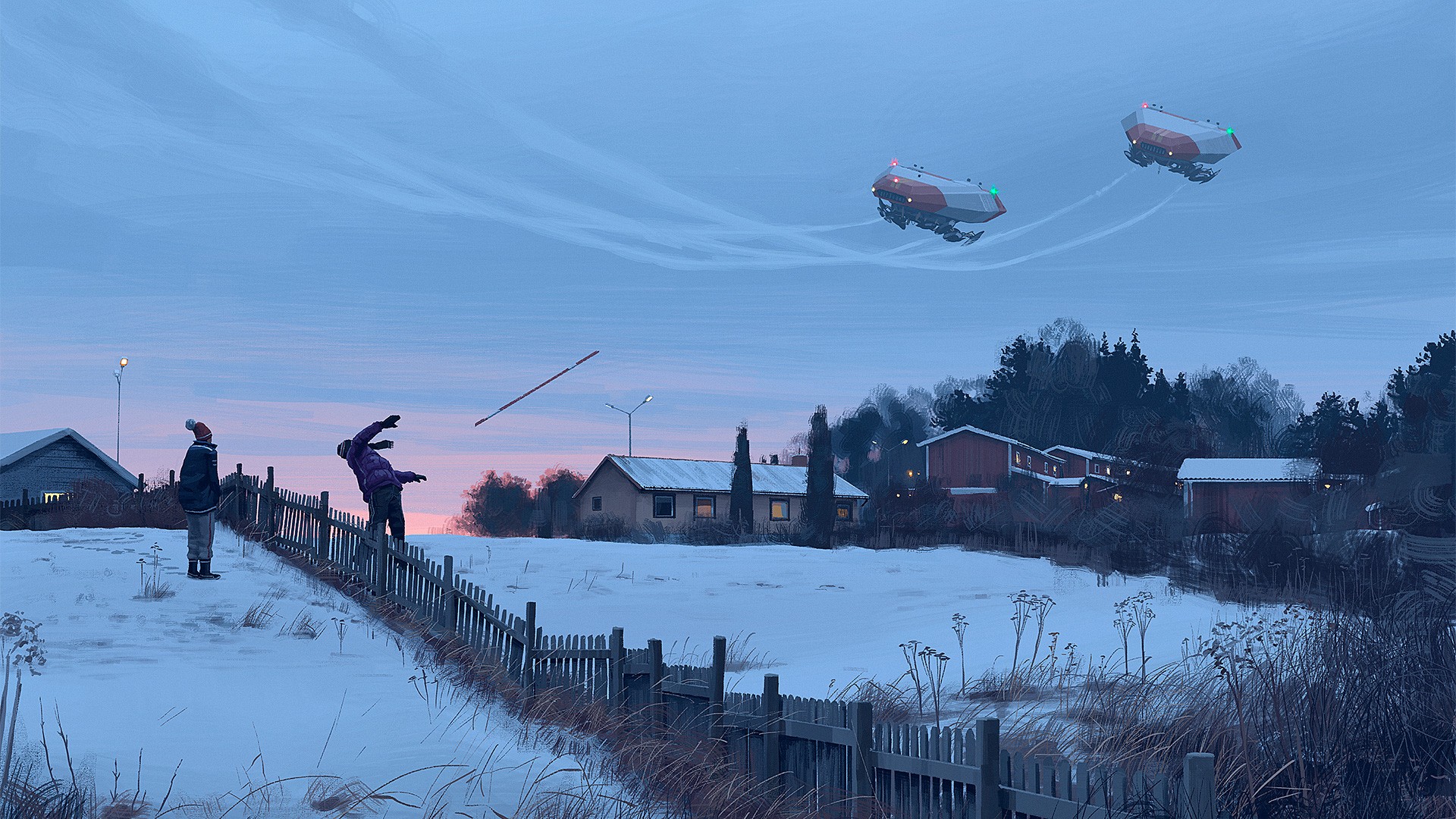 Simon Stålenhag, Artwork Wallpapers HD / Desktop and Mobile Backgrounds