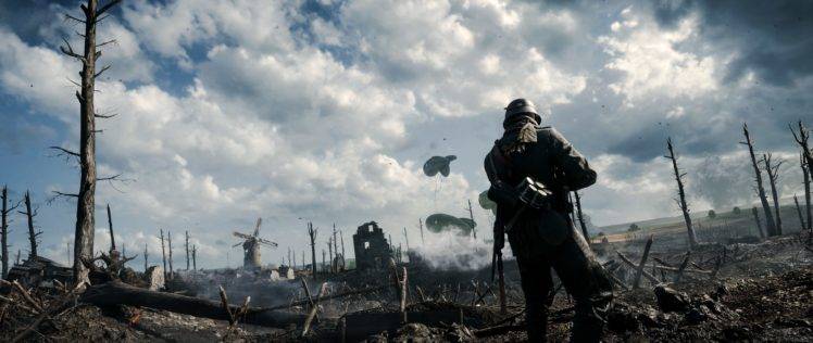 soldier, Battlefield 1, EA DICE, World War I, War, Video games HD Wallpaper Desktop Background