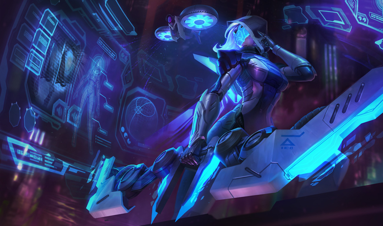Ashe, Ashe (League of Legends), League of Legends, Project Skins, Bow, Drone Wallpaper