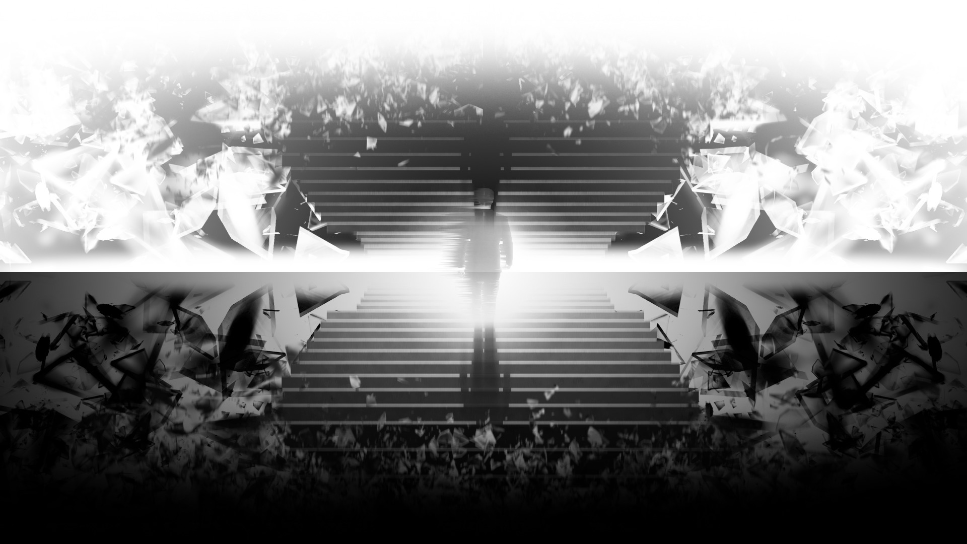 dark, Digital art, Abstract, Life, Bright, Yin and Yang