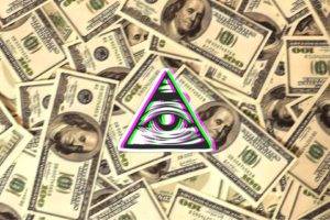 eyes, Illuminati, Dollars, Digital art, Money