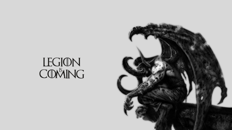 Illidan, Legion,  World of Warcraft, Demon HD Wallpaper Desktop Background