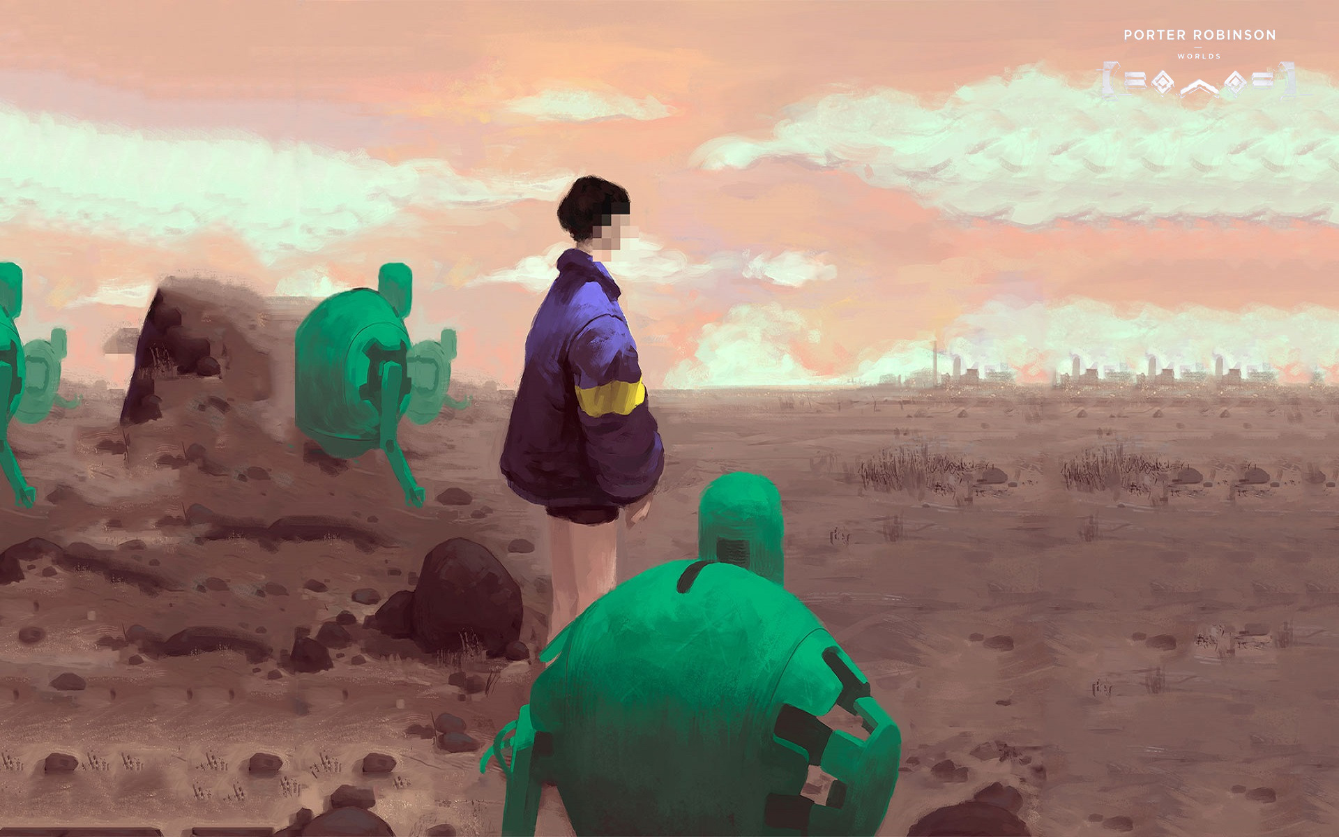 Porter Robinson, Drawing, Digital art Wallpaper