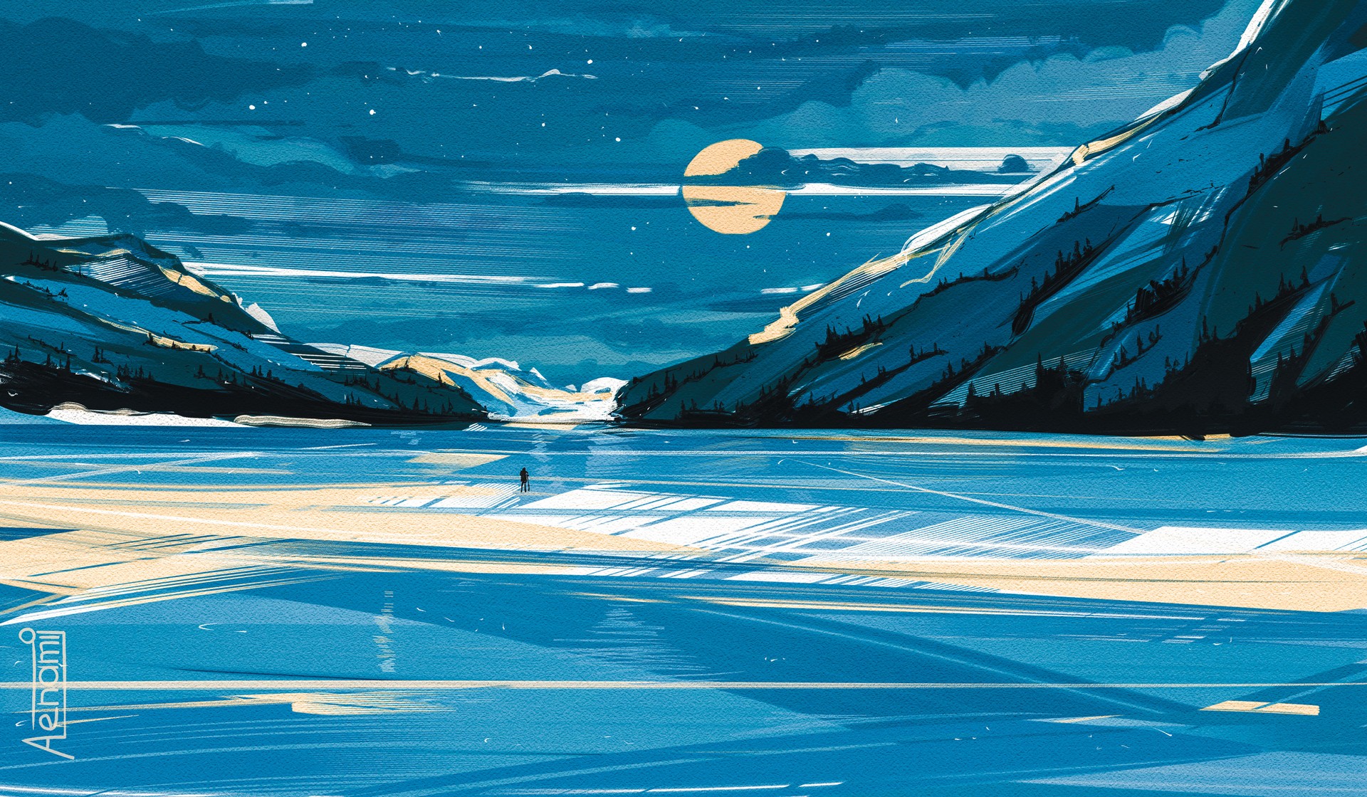 artwork, Aenami Wallpapers HD / Desktop and Mobile Backgrounds