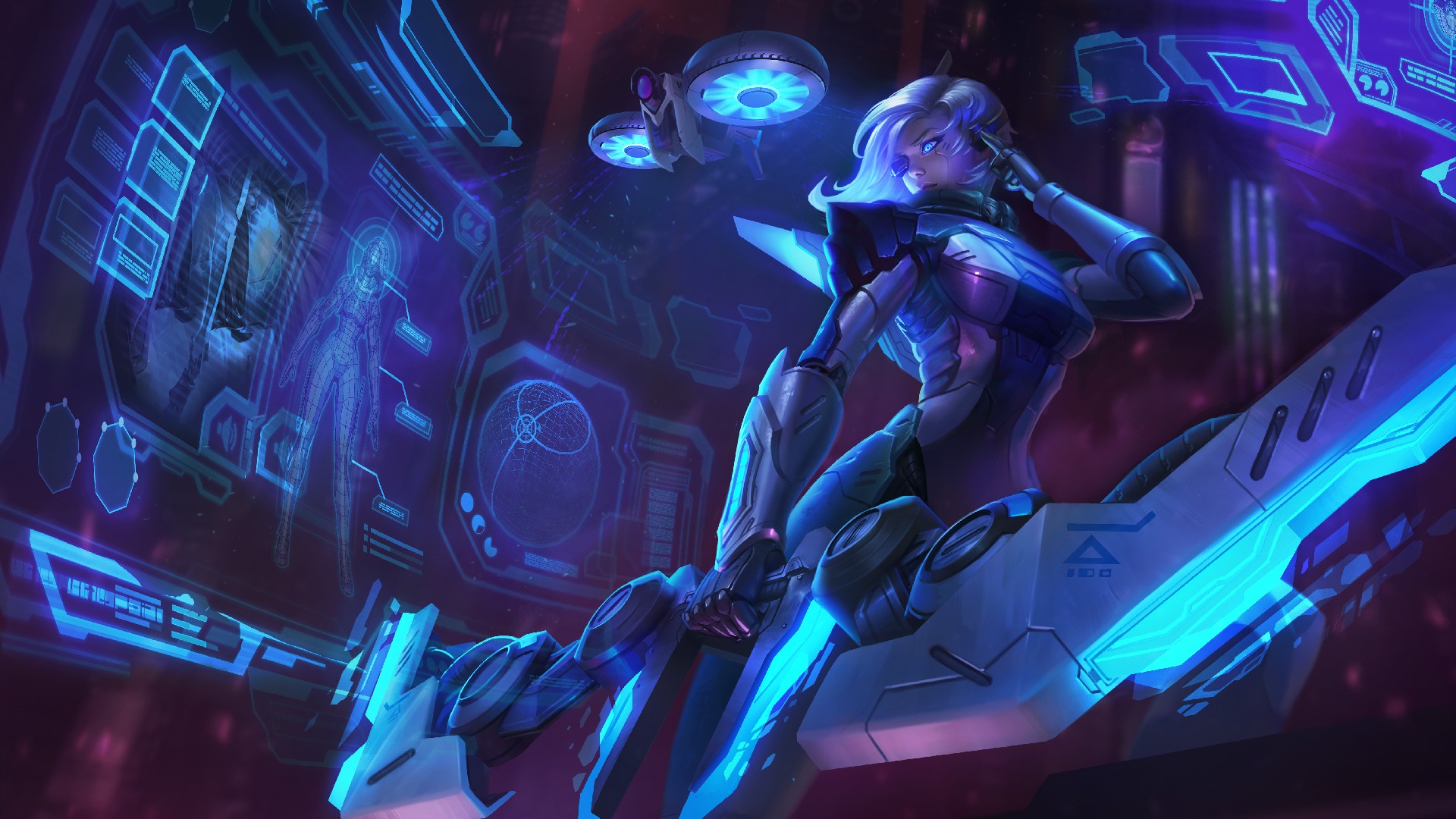 Ashe, League of Legends, Project Skins, ADC, Attack Damage Carry Wallpaper