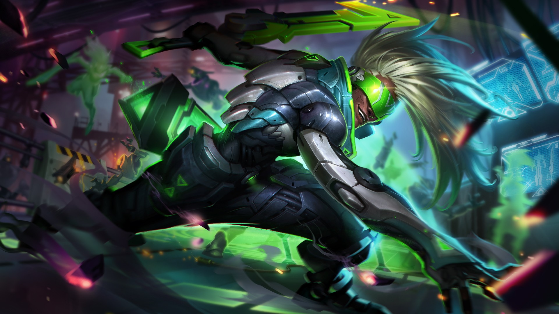 League of Legends, Project Skins, Ekko Wallpaper