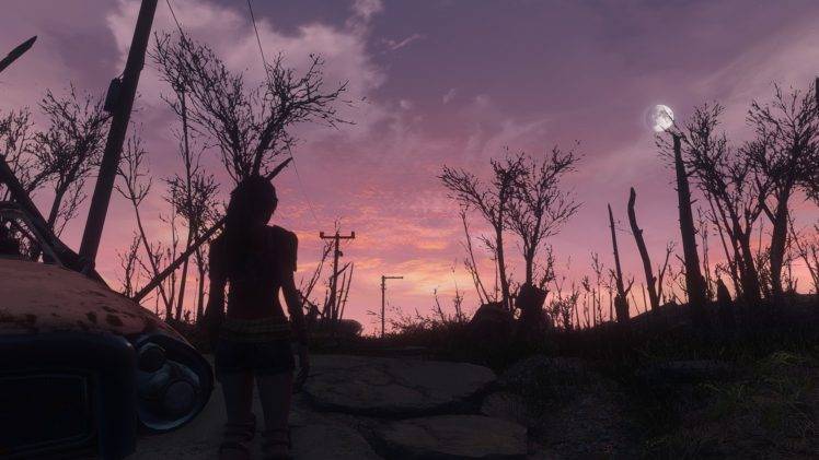 Fallout 4, Screen shot, Video games HD Wallpaper Desktop Background