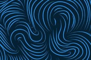 abstract, Lines, Blue, Wavy lines