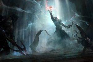 warrior, Artwork, Video games, Diablo III, Diablo 3: Reaper of Souls