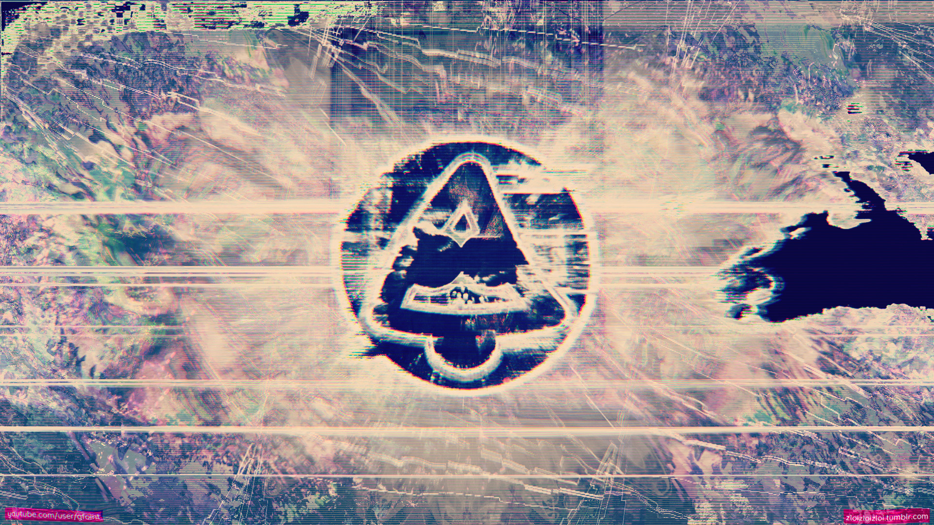 glitch art, Abstract Wallpaper