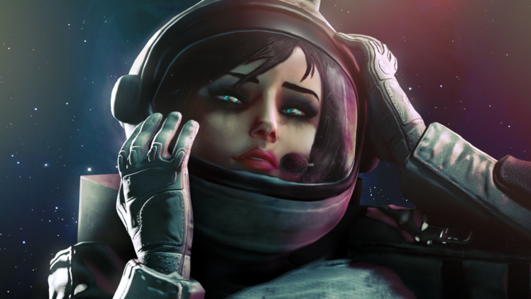Elizabeth (BioShock), Astronaut, The Astronauts HD Wallpaper Desktop Background
