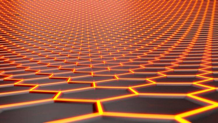 hexagon, Honeycombs, CGI, Abstract pattern HD Wallpaper Desktop Background