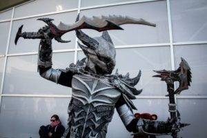 cosplay, The Elder Scrolls V: Skyrim, Armor, Daedric
