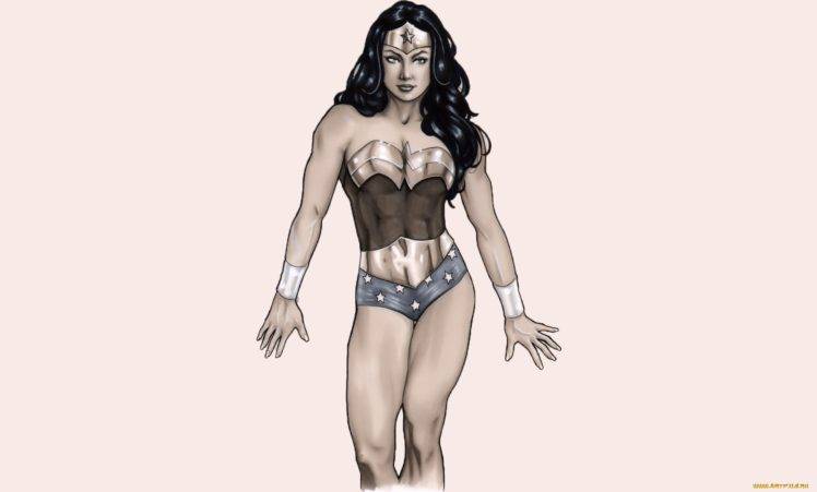 Wonder Woman, Artwork, DC Comics HD Wallpaper Desktop Background