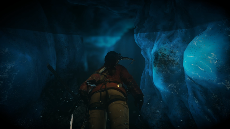 Lara Croft, Tomb Raider, Rise of the Tomb Raider, Underwater, Swimming, Ice, Video games HD Wallpaper Desktop Background