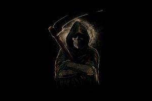Grim Reaper, Skull, Artwork