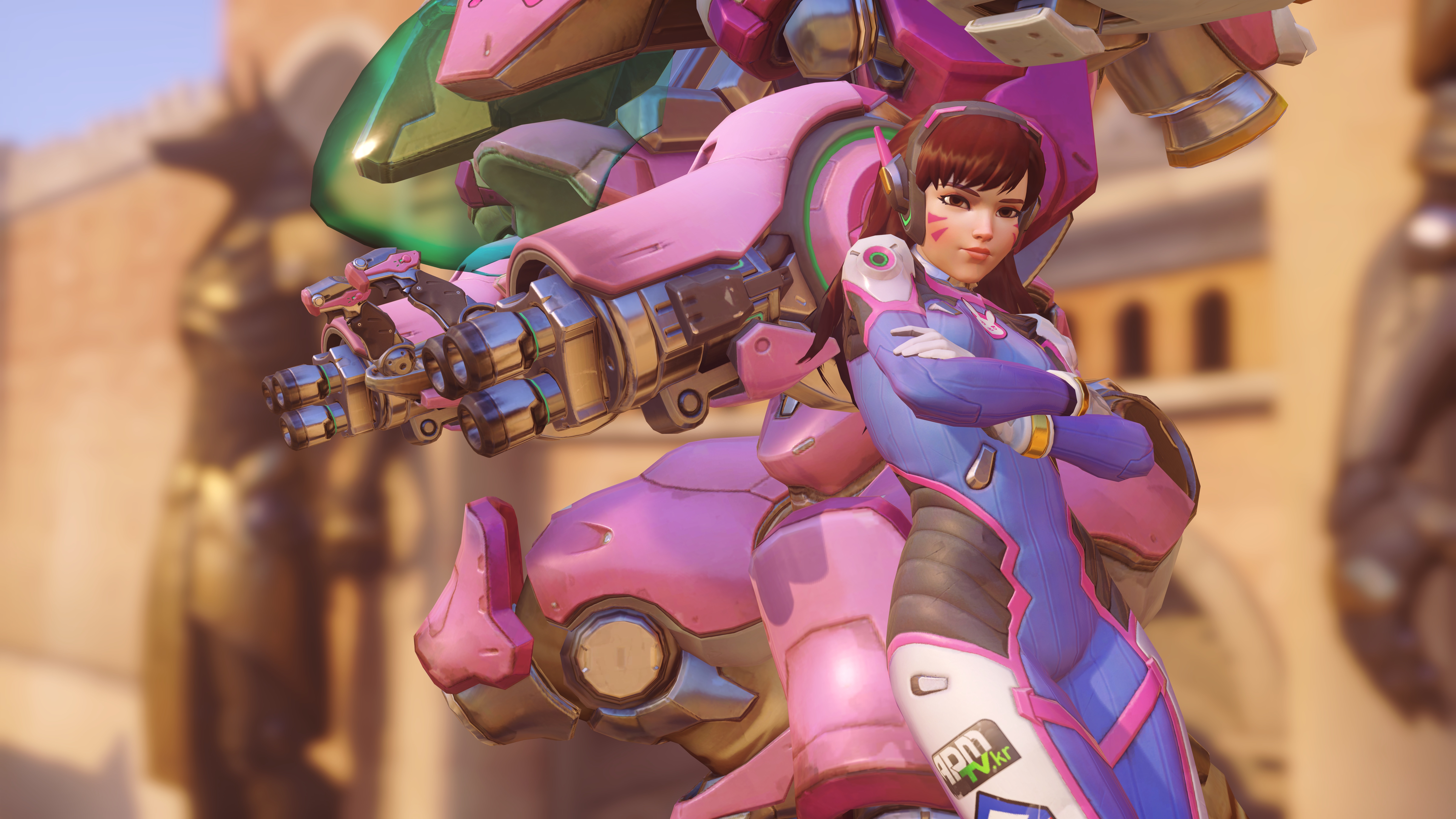 D.Va (Overwatch), Overwatch Wallpaper