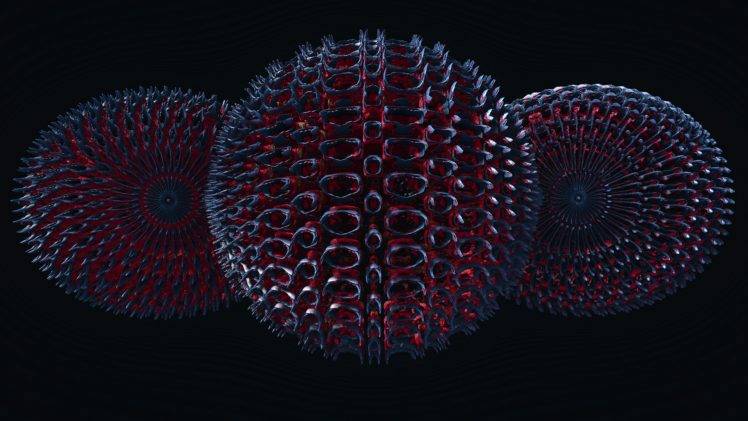 3D fractal, Render, Digital art, Abstract HD Wallpaper Desktop Background