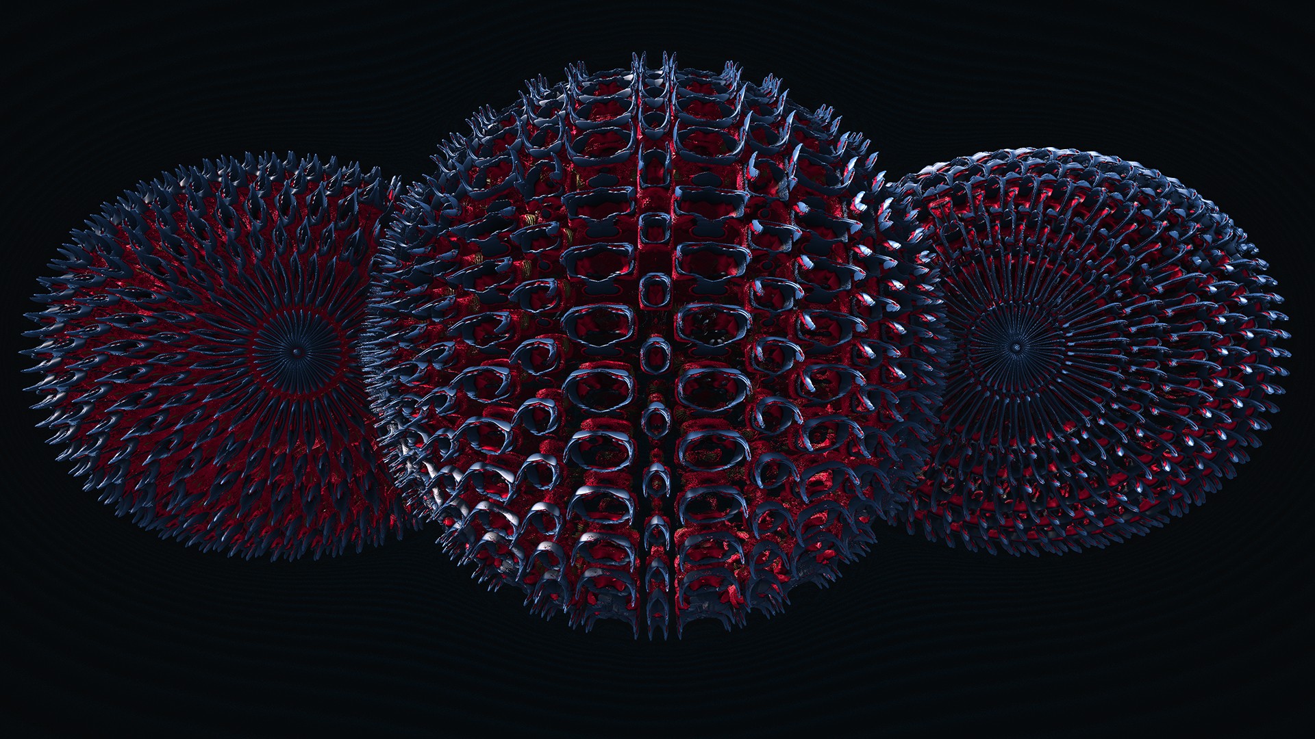 3D fractal, Render, Digital art, Abstract Wallpaper