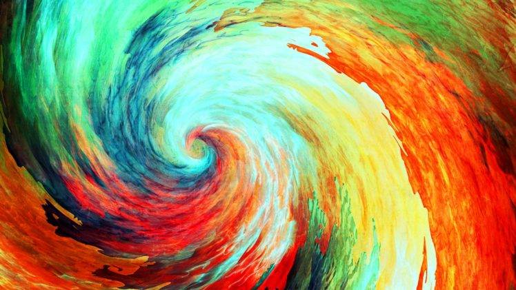 abstract, Colorful, Hurricane HD Wallpaper Desktop Background
