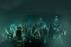 cityscape, Underwater, BioShock