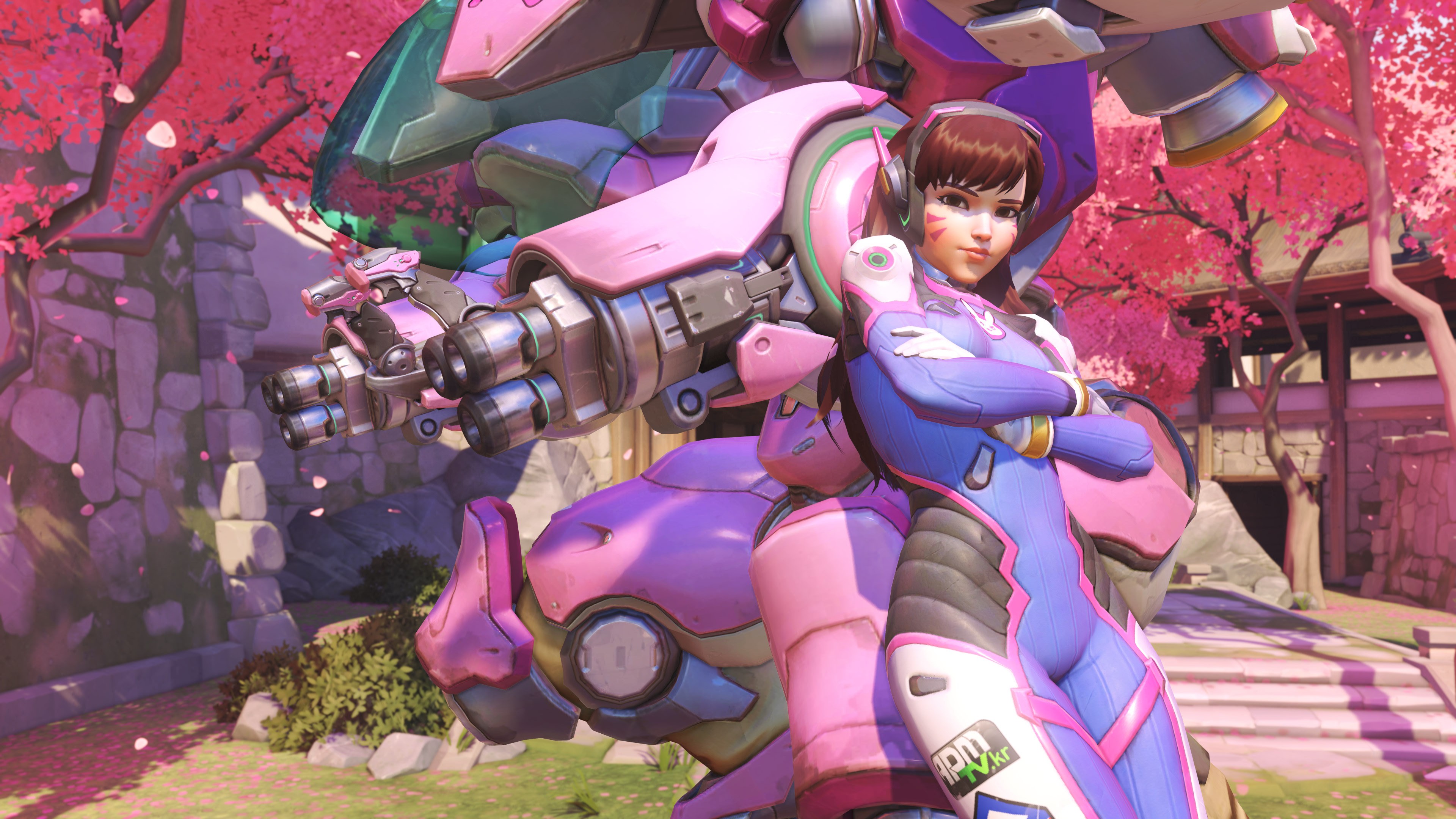 D.Va (Overwatch), Overwatch, Video games Wallpaper