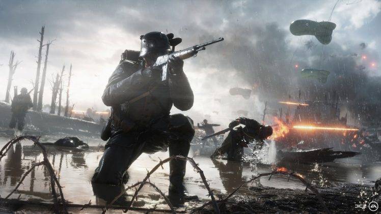 soldier, Battlefield 1 HD Wallpaper Desktop Background