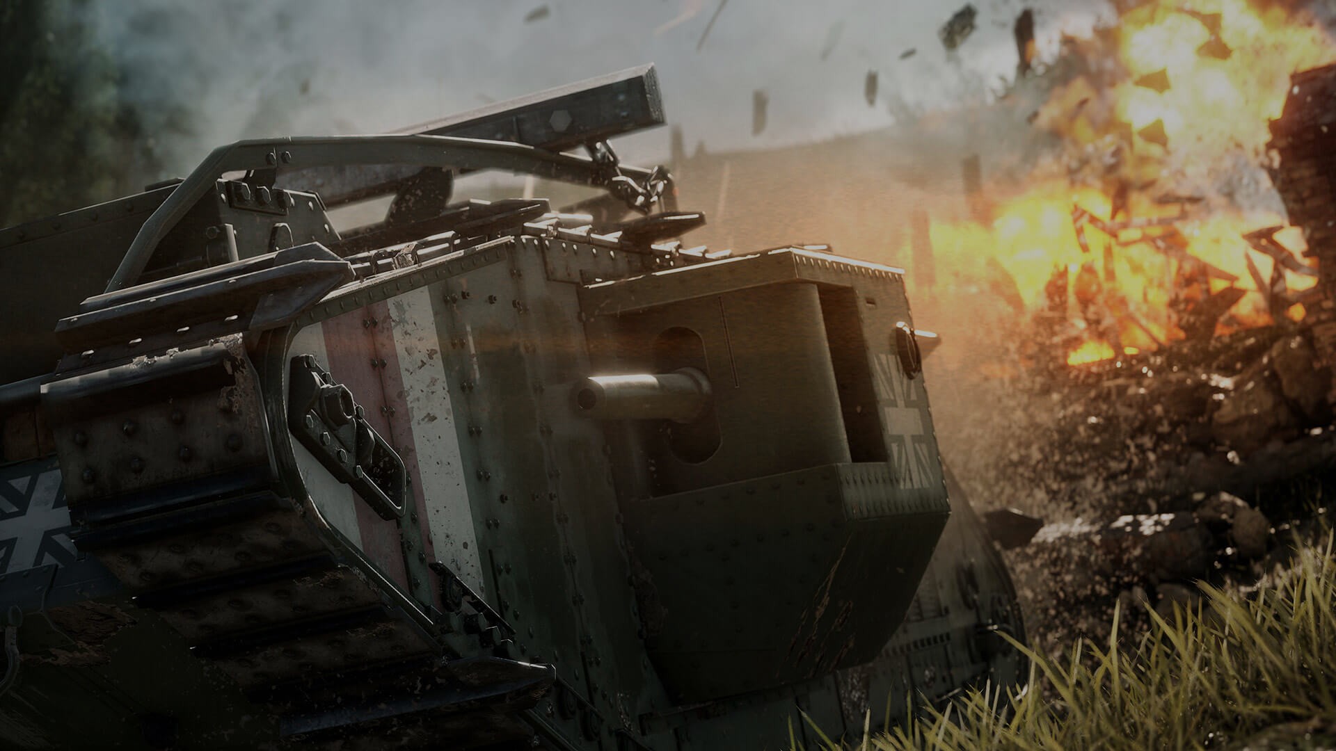 Battlefield 1, Tank, British Mark IV Wallpapers HD / Desktop and Mobile