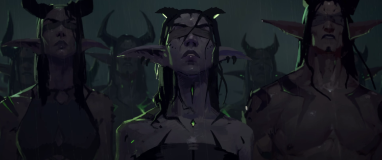 Demon Hunter, World of Warcraft, Blizzard Entertainment HD Wallpaper Desktop Background