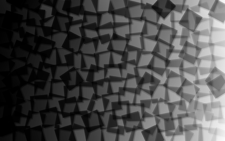 abstract, Monochrome, Square, Gradient HD Wallpaper Desktop Background