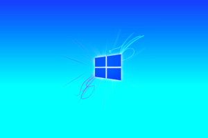 Microsoft Windows, Neon, Abstract