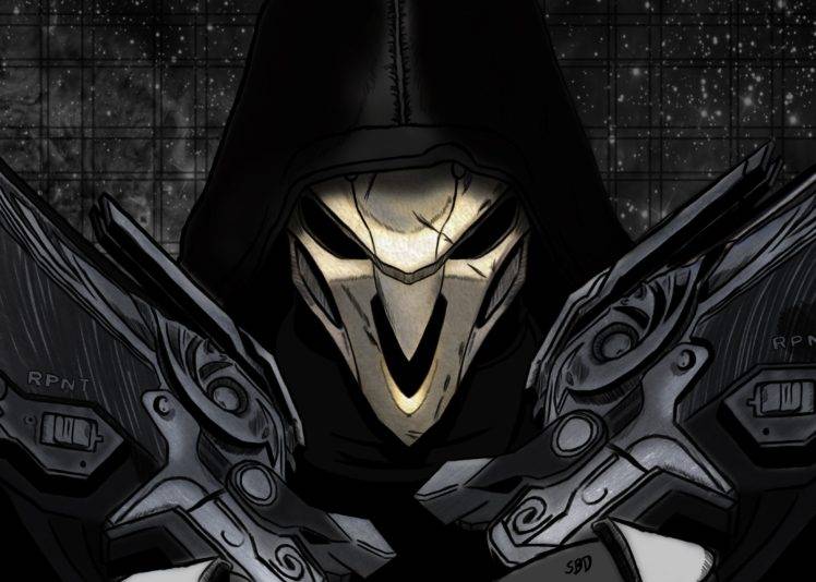 Reaper (Overwatch), Blizzard Entertainment, Overwatch HD Wallpaper Desktop Background