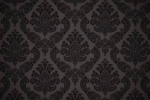 abstract, Pattern, Floral, Dark background