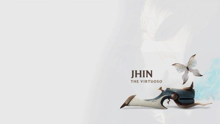 The Virtuoso, Jhin, Digital art, Butterfly, Artwork, League of Legends HD Wallpaper Desktop Background