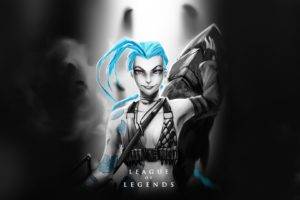 Jinx (League of Legends), Blue hair, League of Legends
